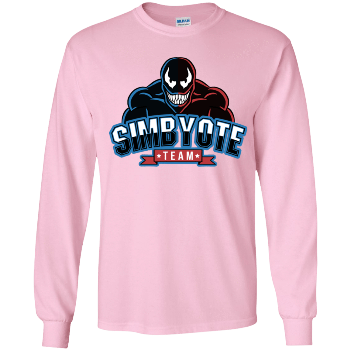 T-Shirts Light Pink / YS Symbiote Team Youth Long Sleeve T-Shirt