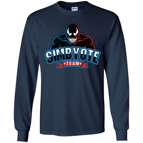 T-Shirts Navy / YS Symbiote Team Youth Long Sleeve T-Shirt