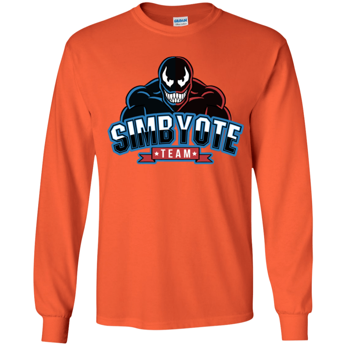 T-Shirts Orange / YS Symbiote Team Youth Long Sleeve T-Shirt