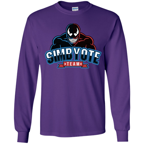 T-Shirts Purple / YS Symbiote Team Youth Long Sleeve T-Shirt