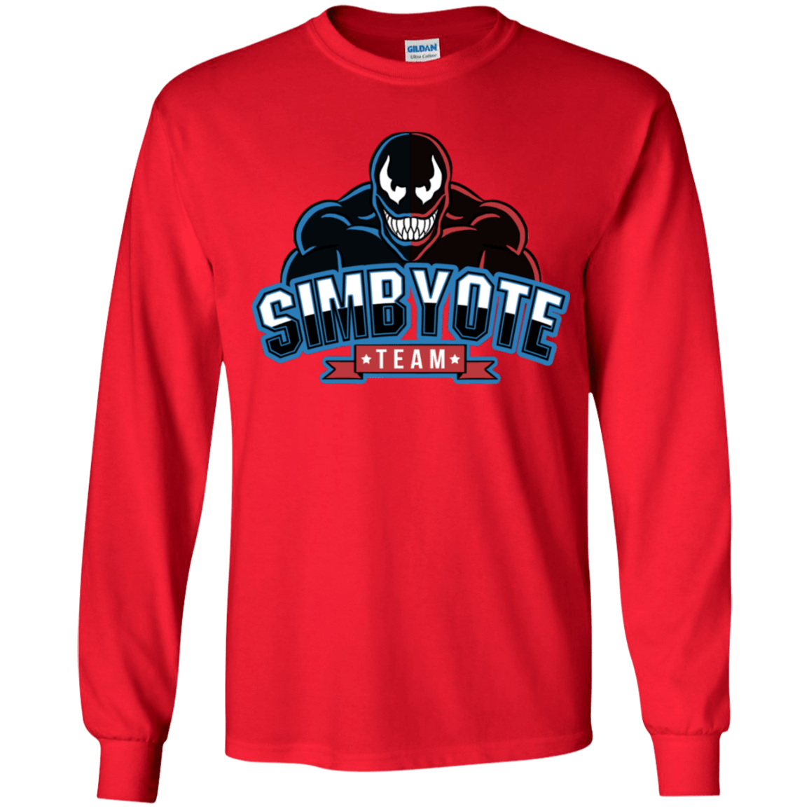 T-Shirts Red / YS Symbiote Team Youth Long Sleeve T-Shirt