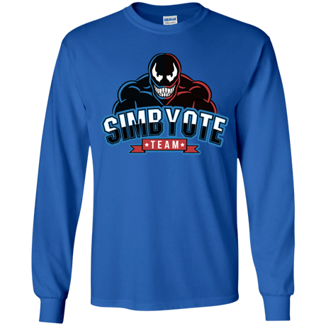 T-Shirts Royal / YS Symbiote Team Youth Long Sleeve T-Shirt