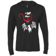 T-Shirts Vintage Black / X-Small Symbiote Triblend Long Sleeve Hoodie Tee