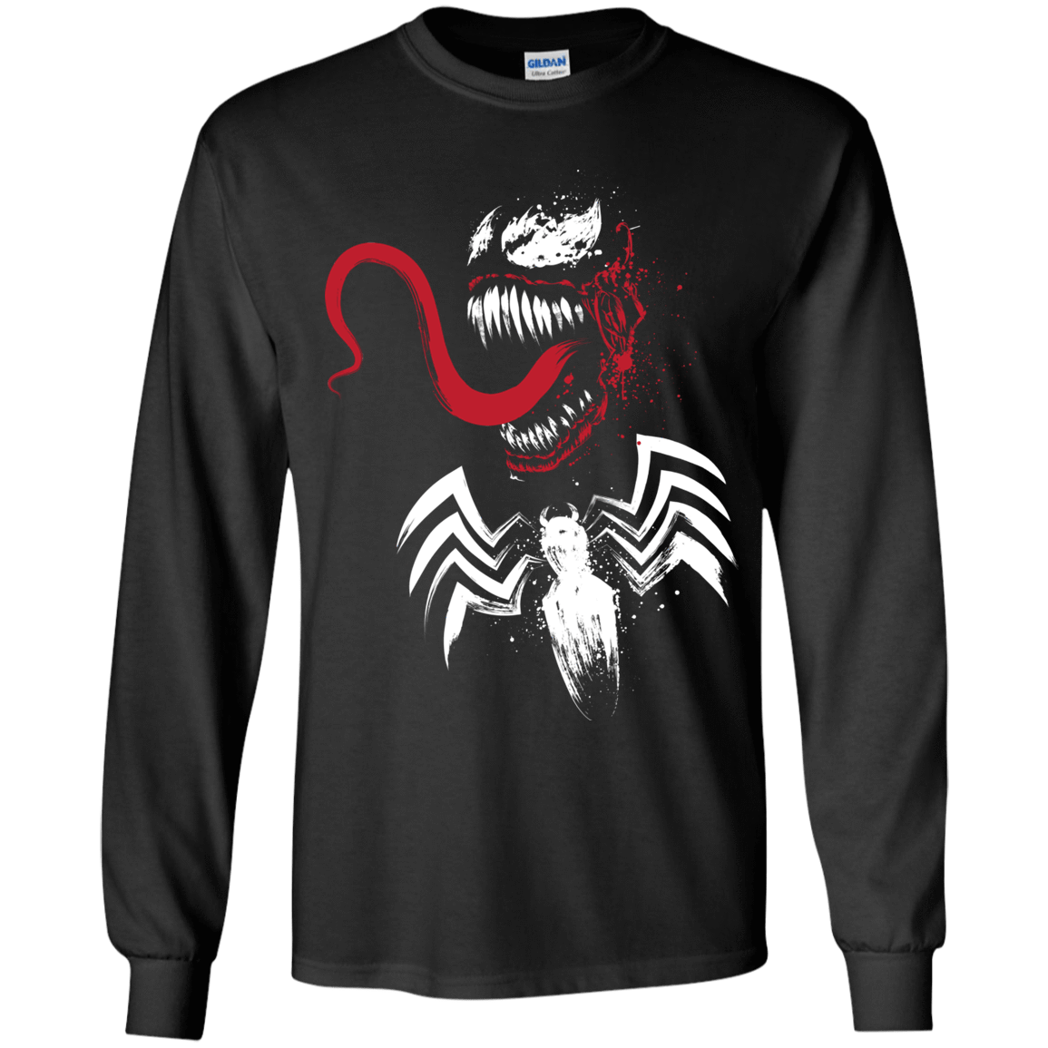 T-Shirts Black / YS Symbiote Youth Long Sleeve T-Shirt