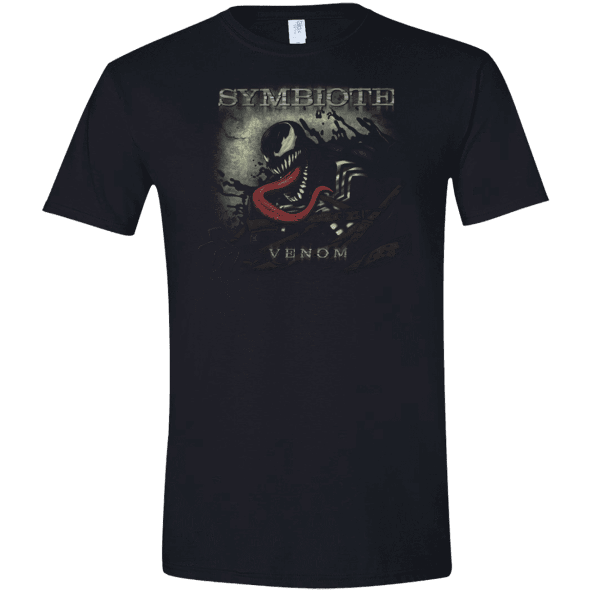 T-Shirts Black / X-Small Symbioted Men's Semi-Fitted Softstyle