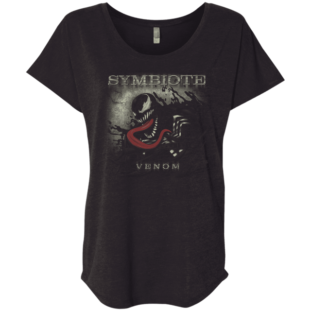 T-Shirts Vintage Black / X-Small Symbioted Triblend Dolman Sleeve