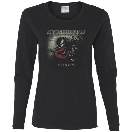 T-Shirts Black / S Symbioted Women's Long Sleeve T-Shirt