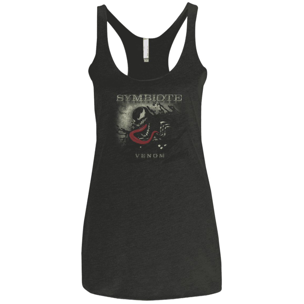 T-Shirts Vintage Black / X-Small Symbioted Women's Triblend Racerback Tank