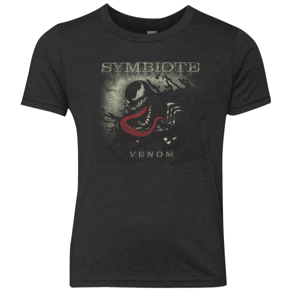 T-Shirts Vintage Black / YXS Symbioted Youth Triblend T-Shirt