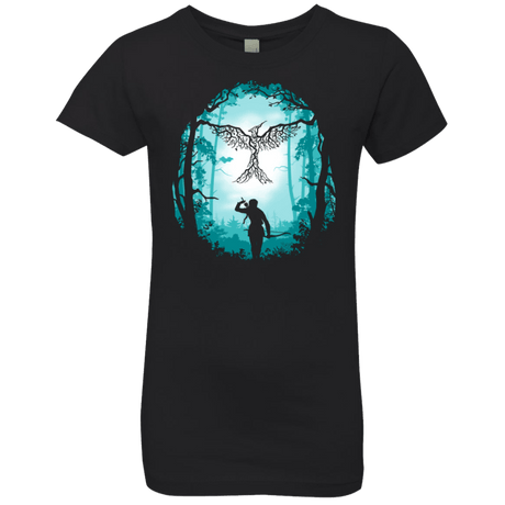 T-Shirts Black / YXS Symbol of Rebellion (Blue) Girls Premium T-Shirt