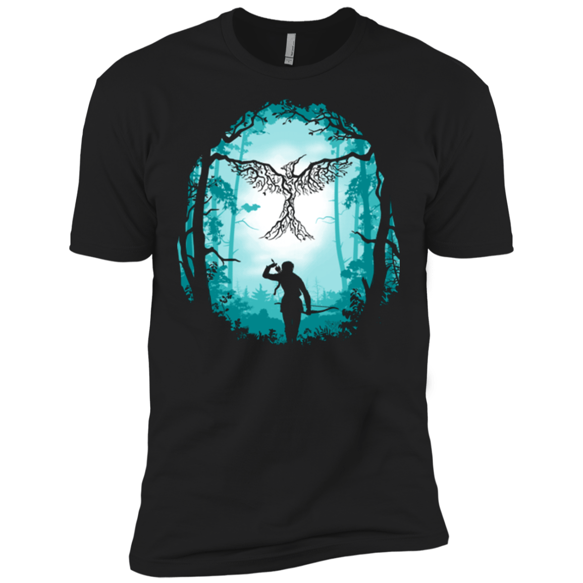 T-Shirts Black / X-Small Symbol of Rebellion (Blue) Men's Premium T-Shirt