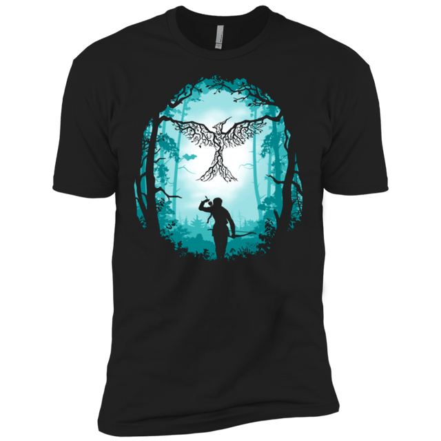 T-Shirts Black / X-Small Symbol of Rebellion (Blue) Men's Premium T-Shirt