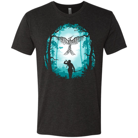 T-Shirts Vintage Black / Small Symbol of Rebellion (Blue) Men's Triblend T-Shirt