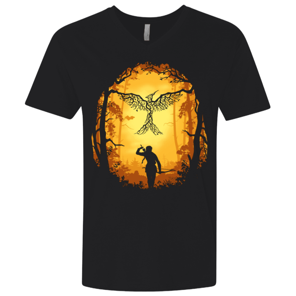 T-Shirts Black / X-Small Symbol of Rebellion Men's Premium V-Neck