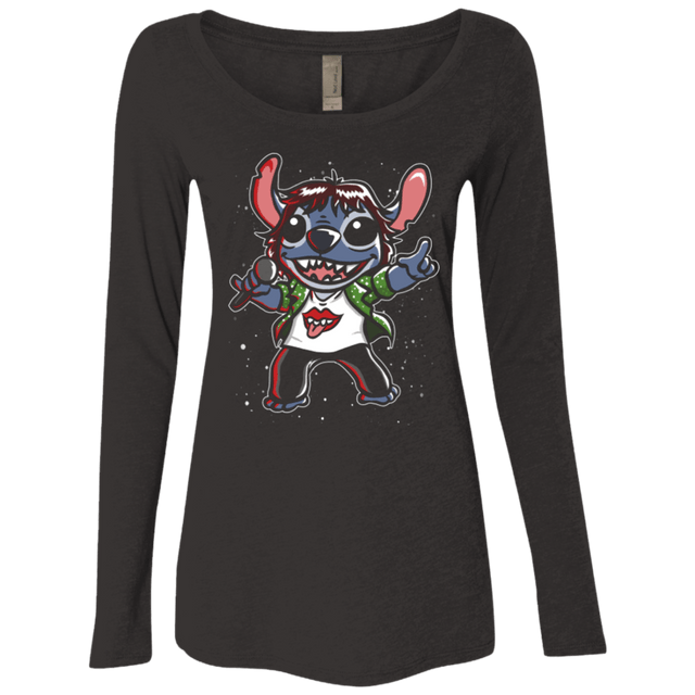 T-Shirts Vintage Black / Small Sympathy for the Space Women's Triblend Long Sleeve Shirt