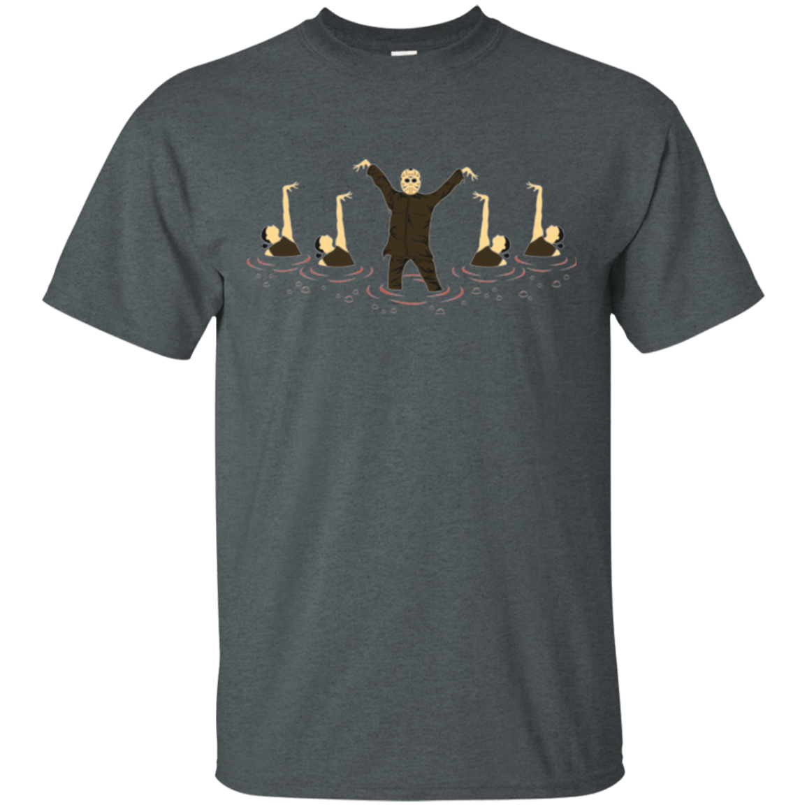 T-Shirts Dark Heather / Small Synchronized  Voorhees T-Shirt