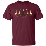 T-Shirts Maroon / Small Synchronized  Voorhees T-Shirt