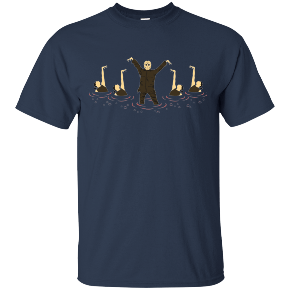 T-Shirts Navy / Small Synchronized  Voorhees T-Shirt