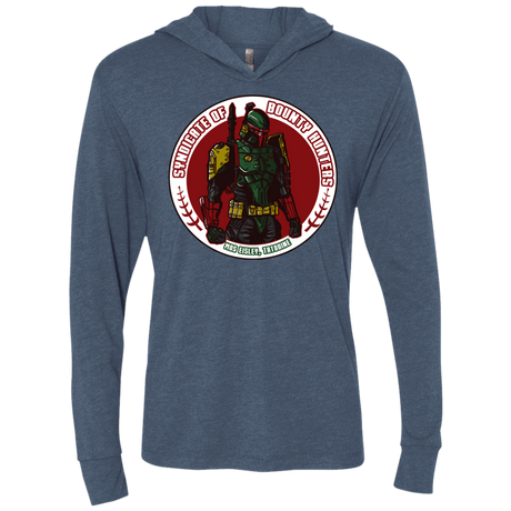 T-Shirts Indigo / X-Small Syndicate Insignia Triblend Long Sleeve Hoodie Tee