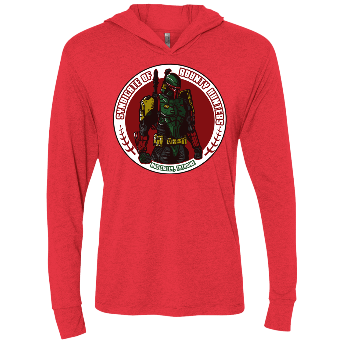 T-Shirts Vintage Red / X-Small Syndicate Insignia Triblend Long Sleeve Hoodie Tee