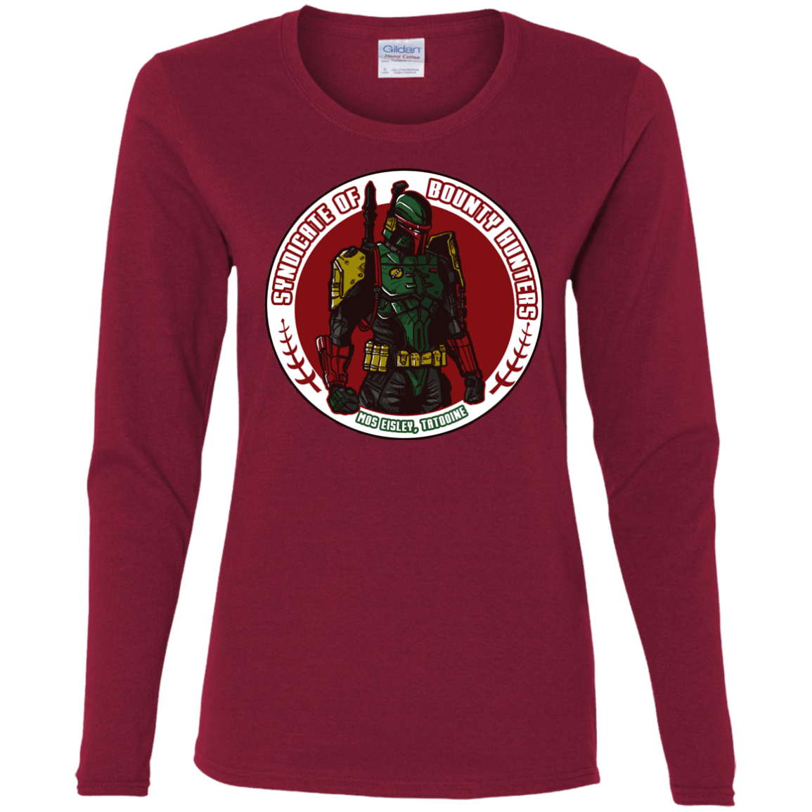 T-Shirts Cardinal / S Syndicate Insignia Women's Long Sleeve T-Shirt