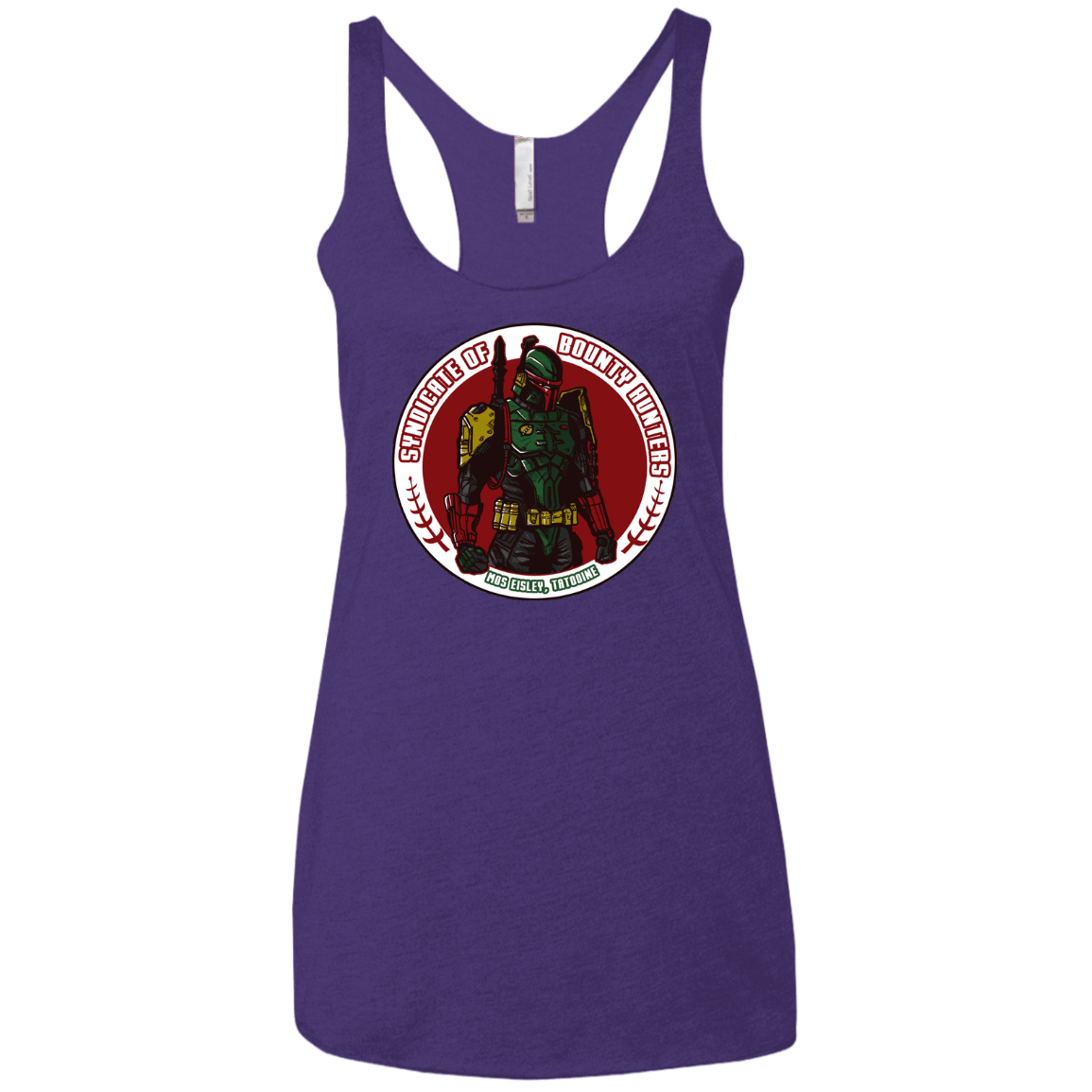 T-Shirts Purple Rush / X-Small Syndicate Insignia Women's Triblend Racerback Tank