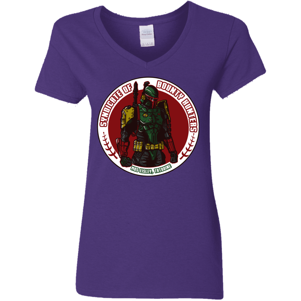 T-Shirts Purple / S Syndicate Insignia Women's V-Neck T-Shirt