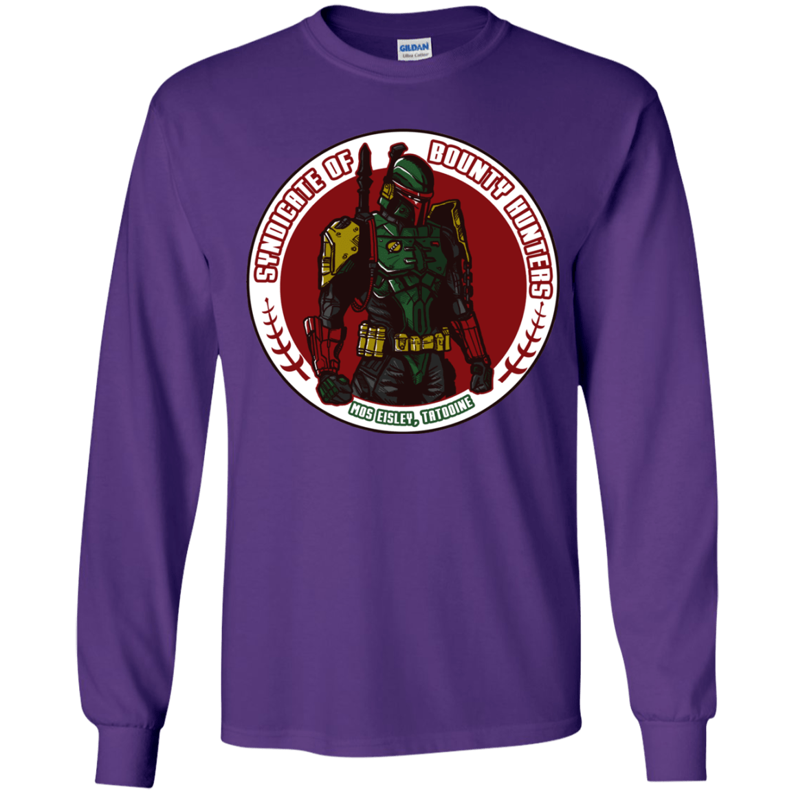 T-Shirts Purple / YS Syndicate Insignia Youth Long Sleeve T-Shirt
