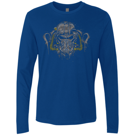 T-Shirts Royal / Small T-60 Power Armor Men's Premium Long Sleeve