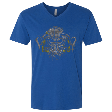 T-Shirts Royal / X-Small T-60 Power Armor Men's Premium V-Neck