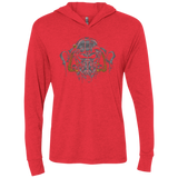 T-Shirts Vintage Red / X-Small T-60 Power Armor Triblend Long Sleeve Hoodie Tee