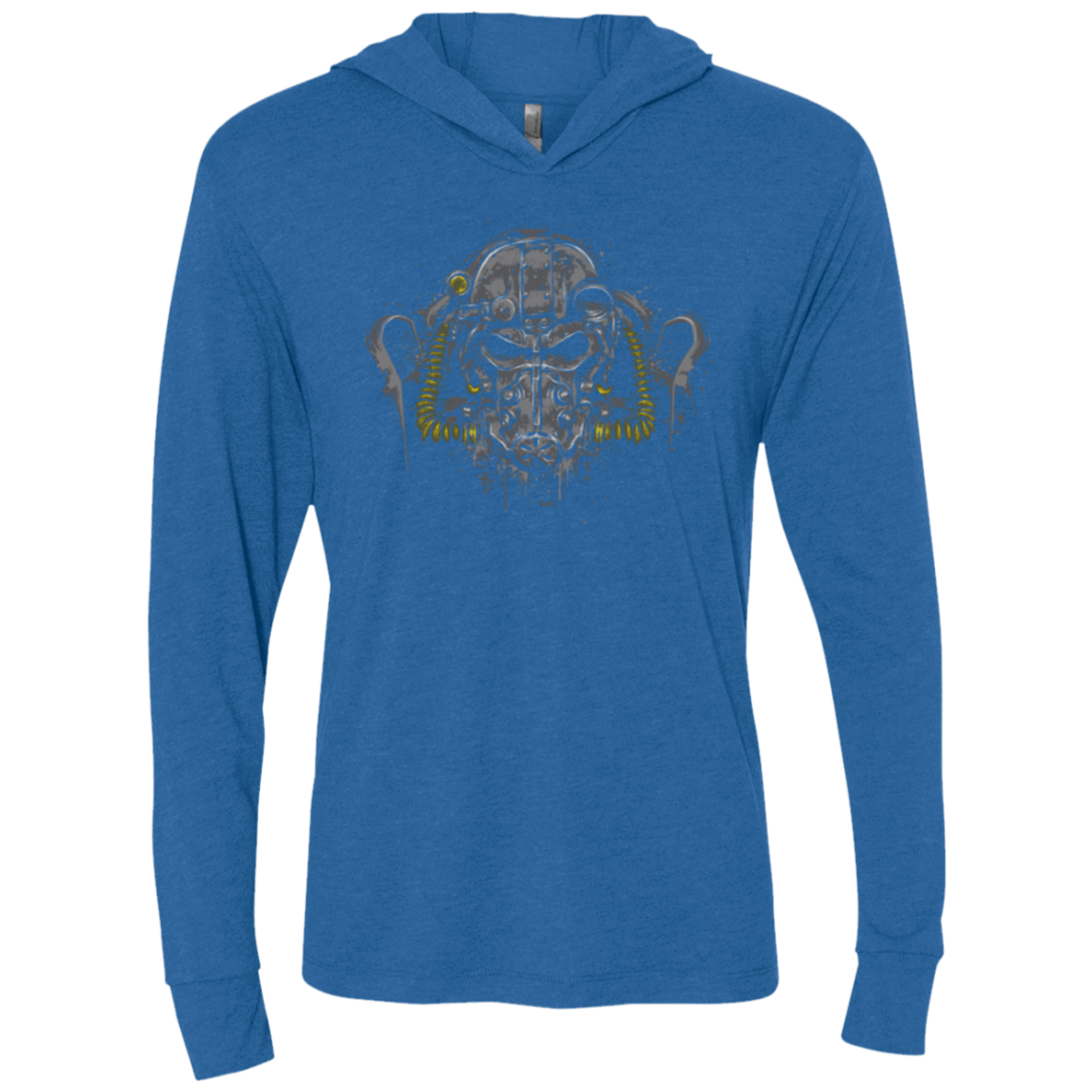 T-Shirts Vintage Royal / X-Small T-60 Power Armor Triblend Long Sleeve Hoodie Tee