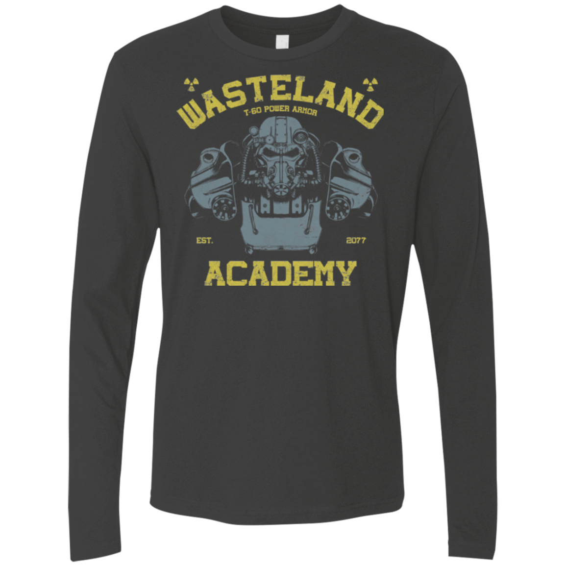 T-Shirts Heavy Metal / Small T-60 Series Men's Premium Long Sleeve