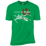 T-Shirts Kelly Green / YXS T-65 X-Wing Boys Premium T-Shirt