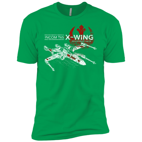 T-Shirts Kelly Green / YXS T-65 X-Wing Boys Premium T-Shirt
