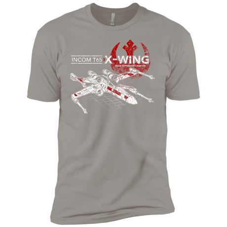 T-Shirts Light Grey / YXS T-65 X-Wing Boys Premium T-Shirt