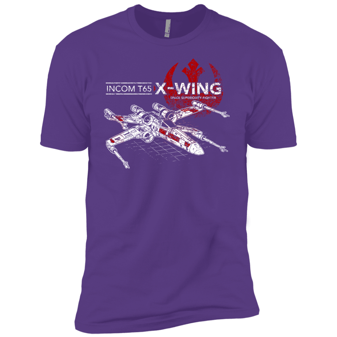 T-Shirts Purple Rush / YXS T-65 X-Wing Boys Premium T-Shirt