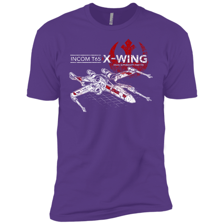 T-Shirts Purple Rush / YXS T-65 X-Wing Boys Premium T-Shirt