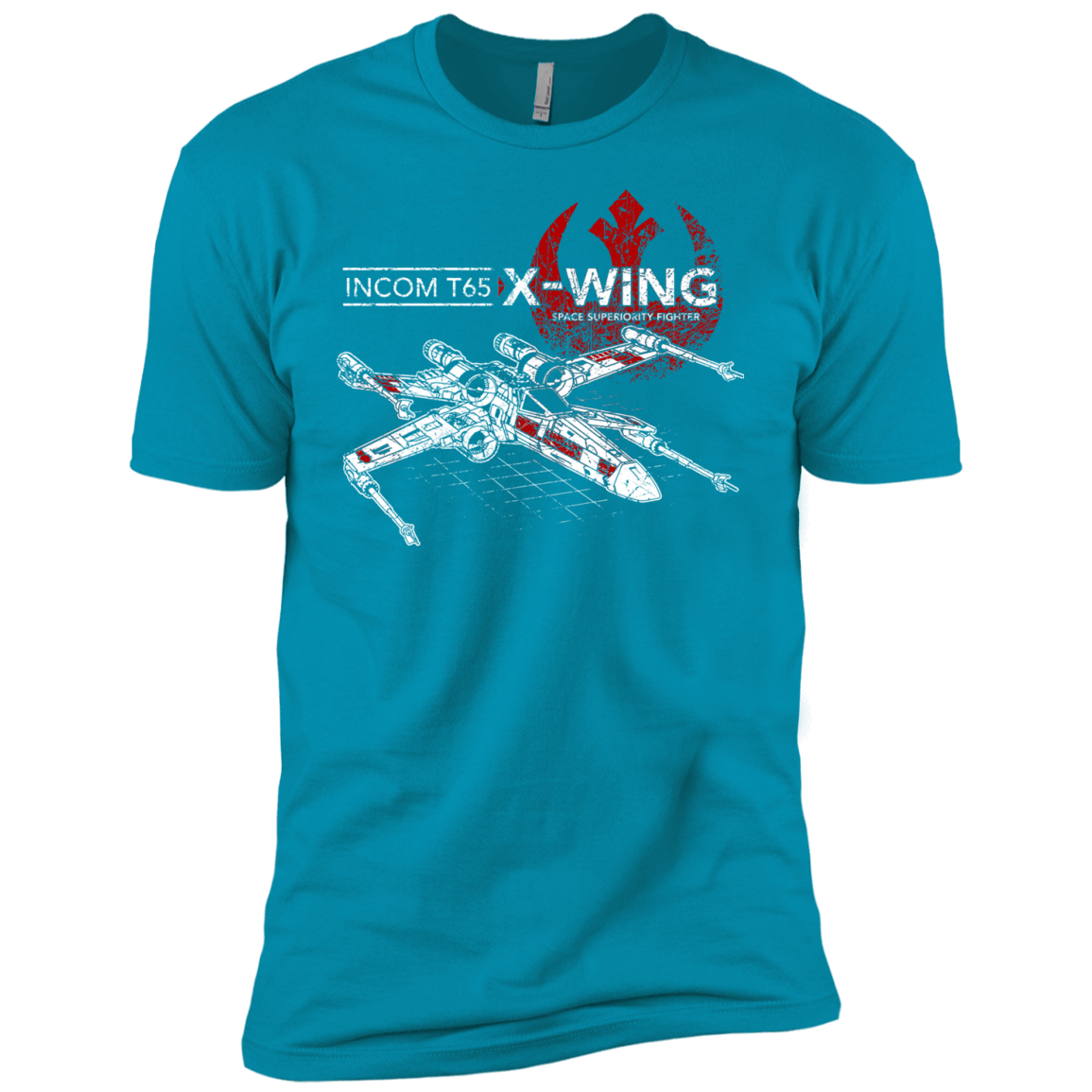 T-Shirts Turquoise / YXS T-65 X-Wing Boys Premium T-Shirt