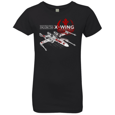 T-Shirts Black / YXS T-65 X-Wing Girls Premium T-Shirt