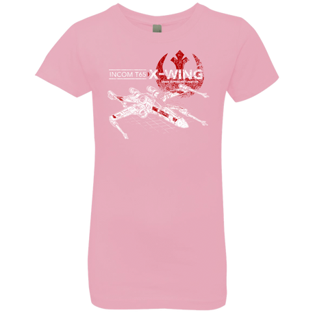 T-Shirts Light Pink / YXS T-65 X-Wing Girls Premium T-Shirt
