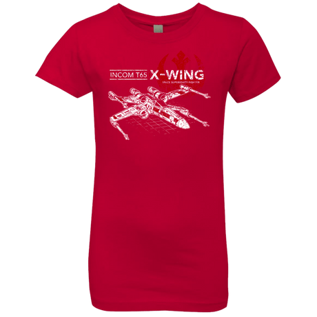 T-Shirts Red / YXS T-65 X-Wing Girls Premium T-Shirt