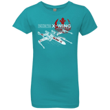T-Shirts Tahiti Blue / YXS T-65 X-Wing Girls Premium T-Shirt