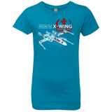 T-Shirts Turquoise / YXS T-65 X-Wing Girls Premium T-Shirt