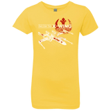 T-Shirts Vibrant Yellow / YXS T-65 X-Wing Girls Premium T-Shirt