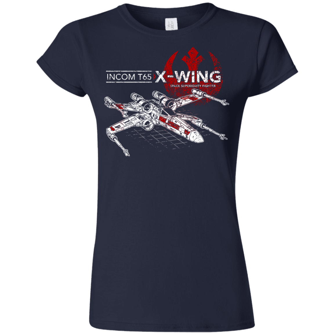 T-Shirts Navy / S T-65 X-Wing Junior Slimmer-Fit T-Shirt