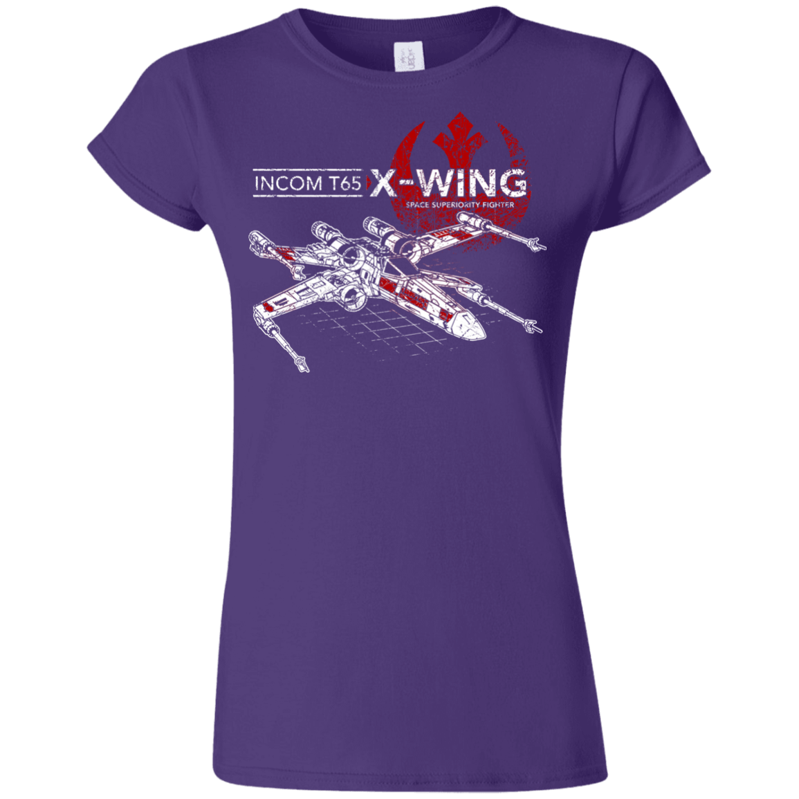 T-Shirts Purple / S T-65 X-Wing Junior Slimmer-Fit T-Shirt