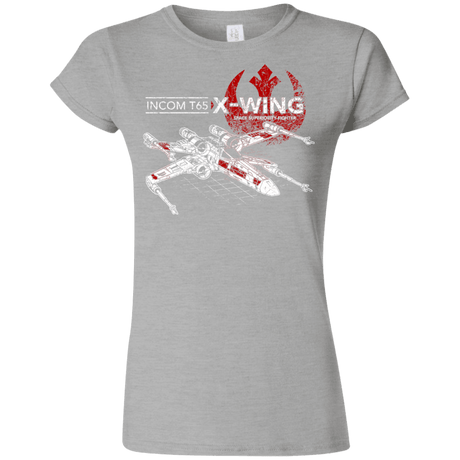 T-Shirts Sport Grey / S T-65 X-Wing Junior Slimmer-Fit T-Shirt