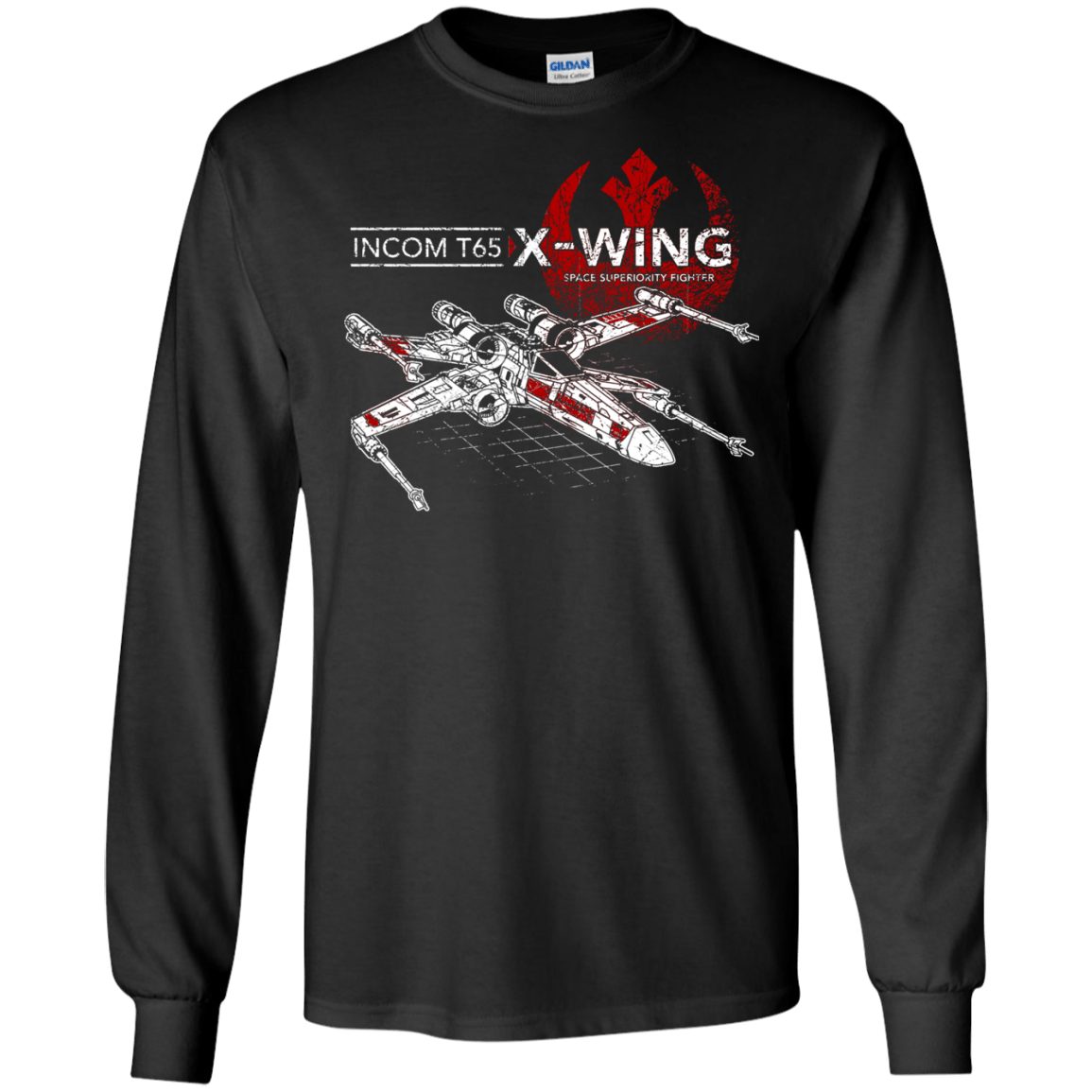 T-65 X-Wing Men's Long Sleeve T-Shirt – Pop Up Tee