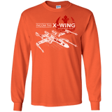 T-Shirts Orange / S T-65 X-Wing Men's Long Sleeve T-Shirt